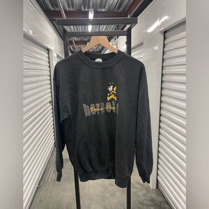 RETRO VINTAGE GEM…EMPORIA STATE HORNETS CREWNECK…GILDAN…MEDIUM…22x25